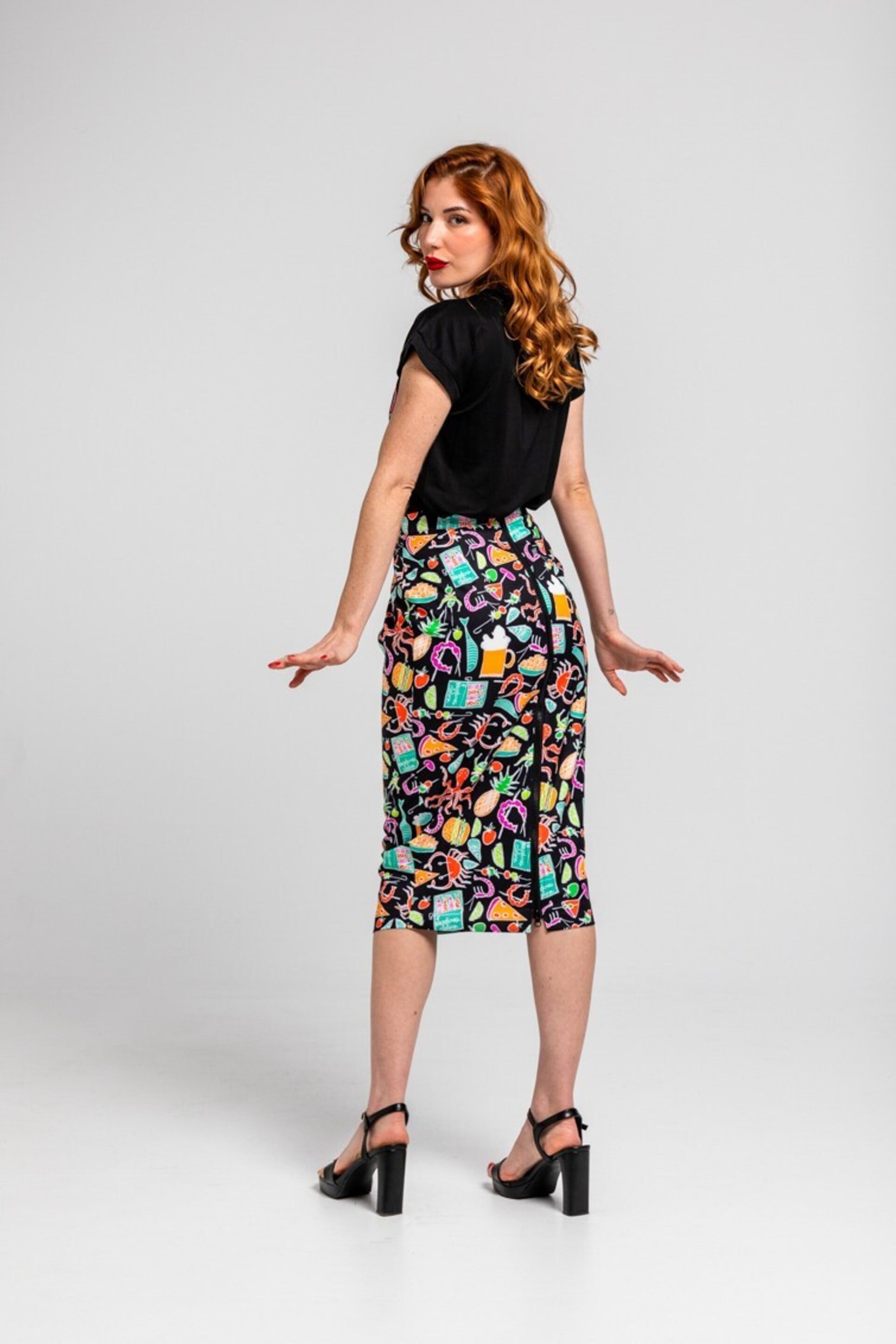 Falda Estampada Lolina - 4