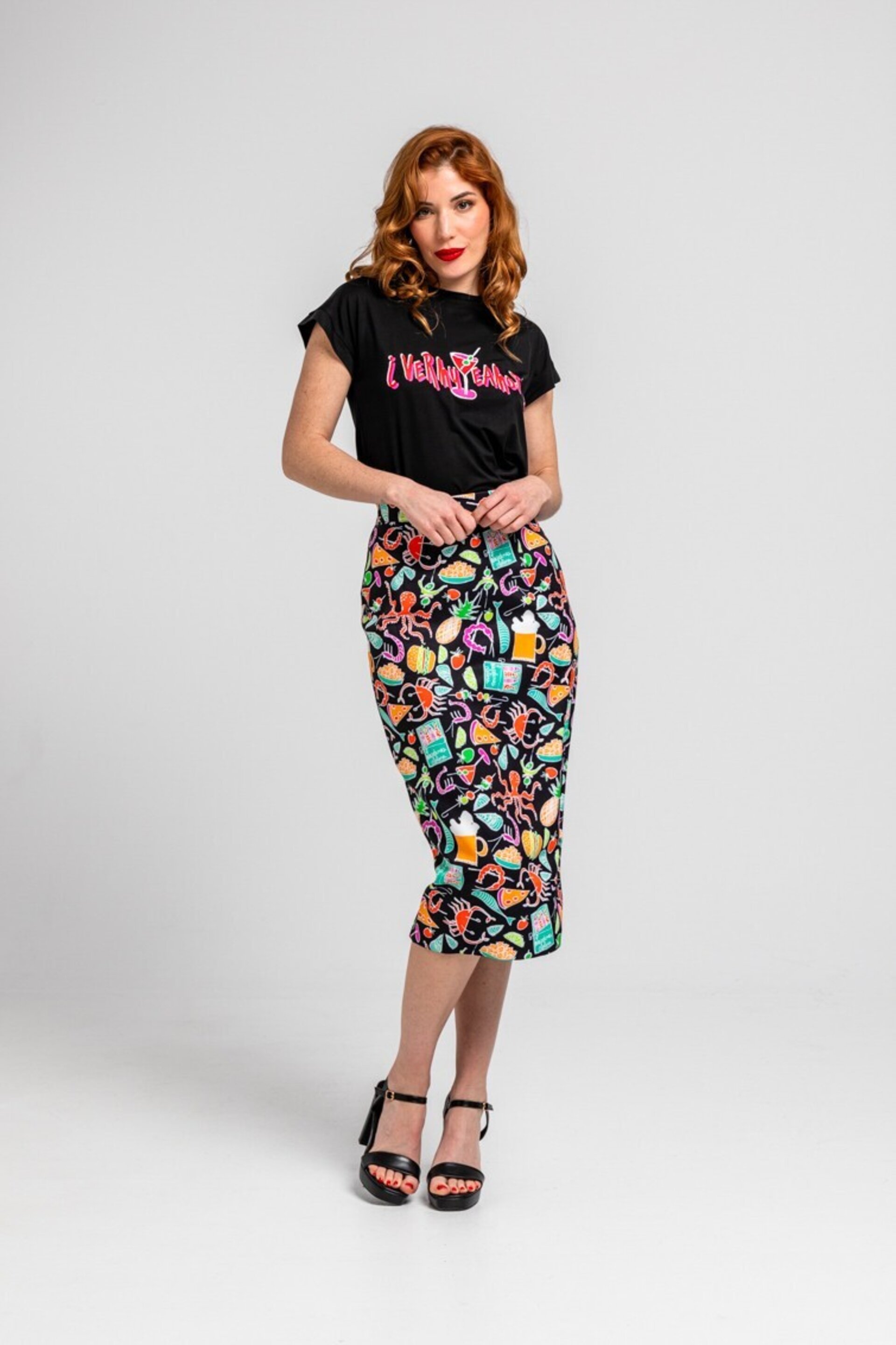 Falda Estampada Lolina - 1