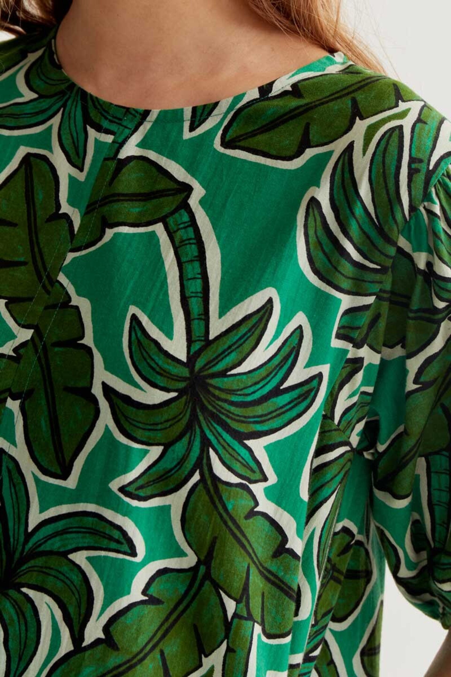 Vestido corto con estampado Palm tree compañía fantástica - 4