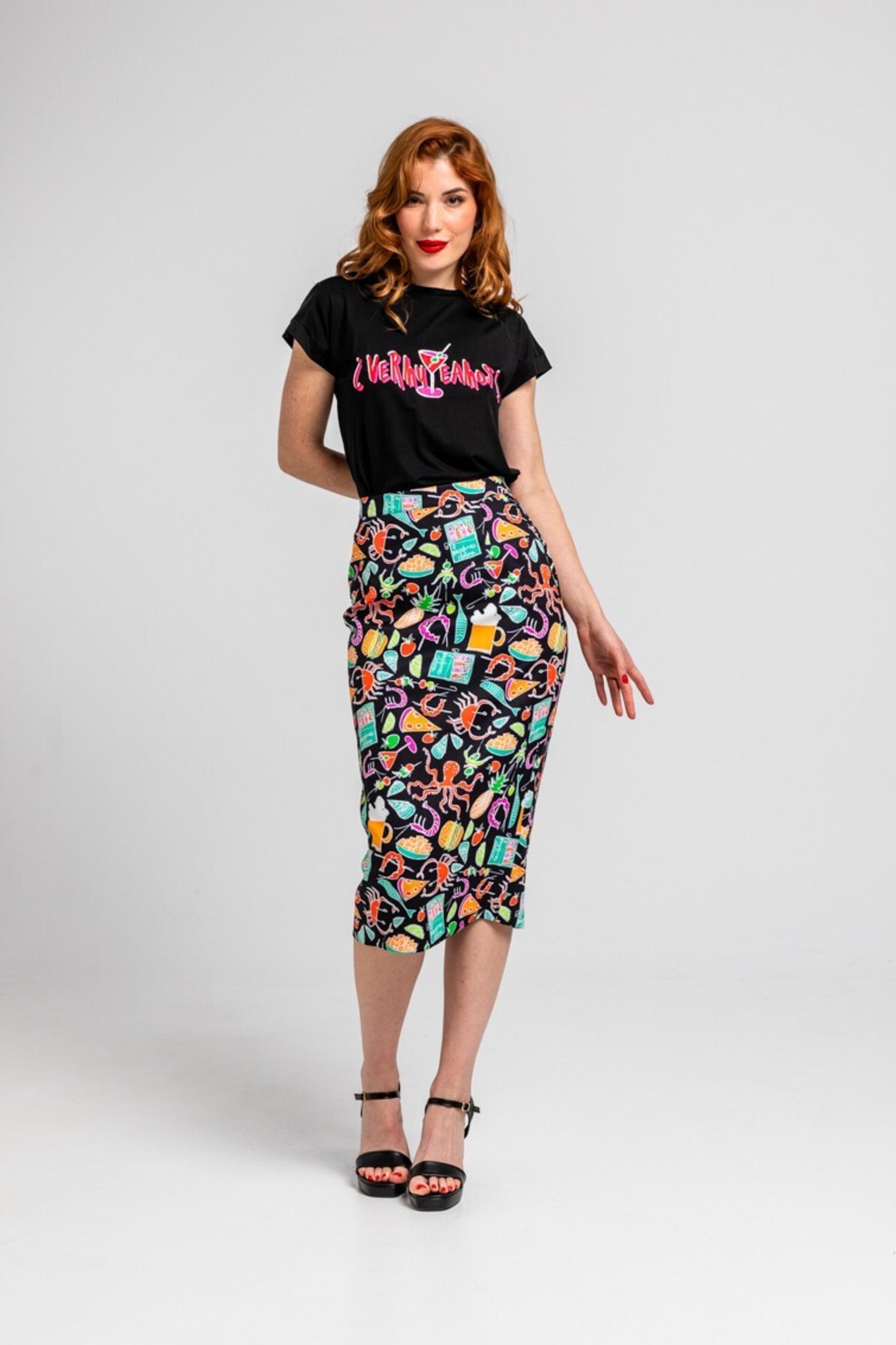 Falda Estampada Lolina - 3