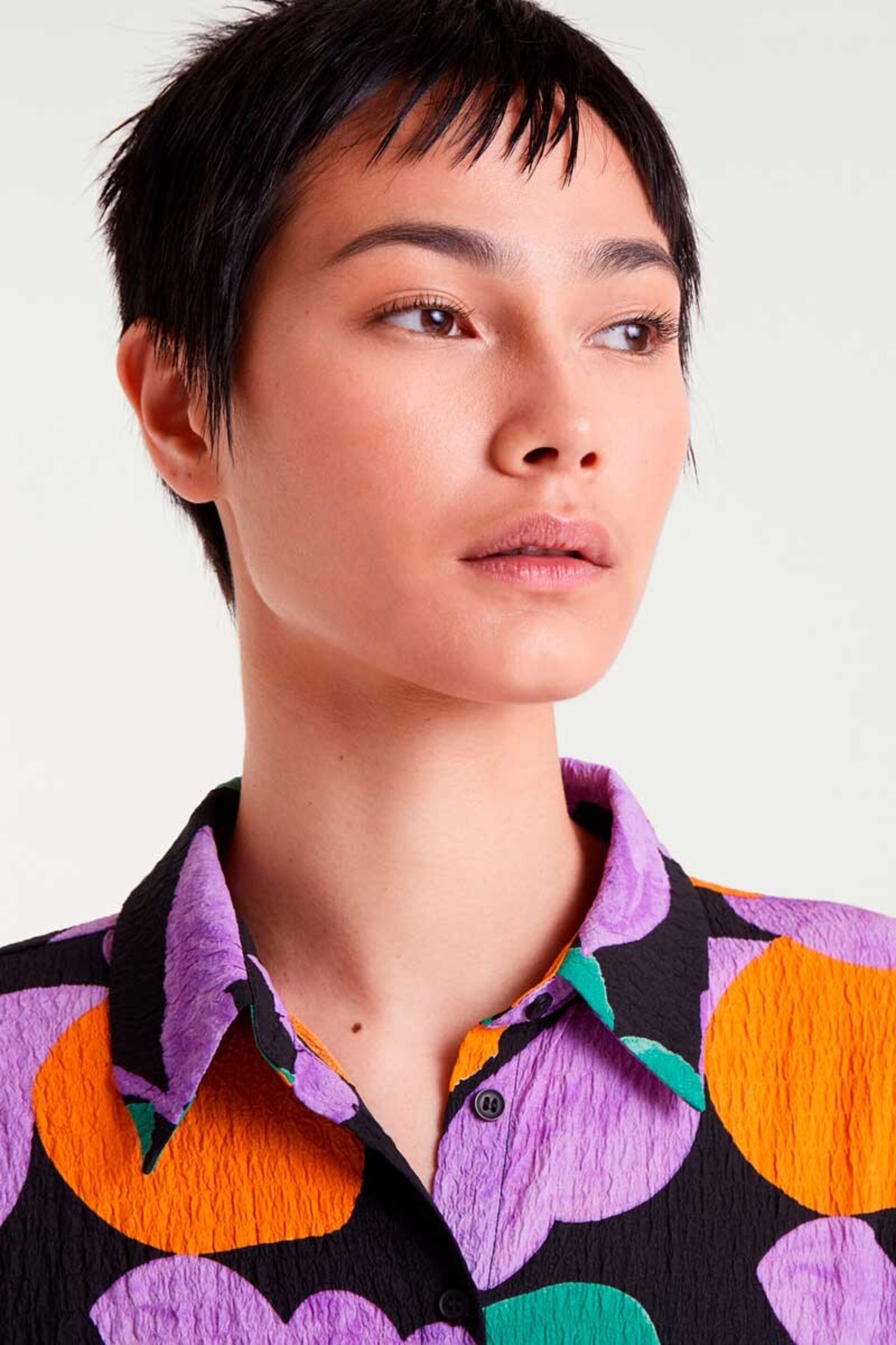 Camisa con estampado apricot compañía fantástica - 2