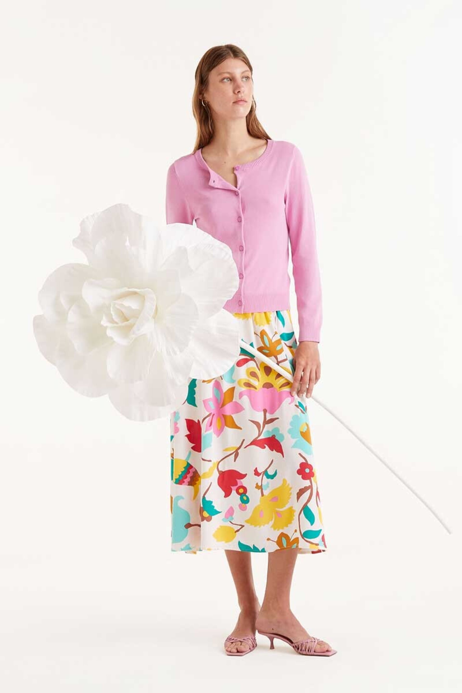 Falda Estampada Compañía Fantástica - 4