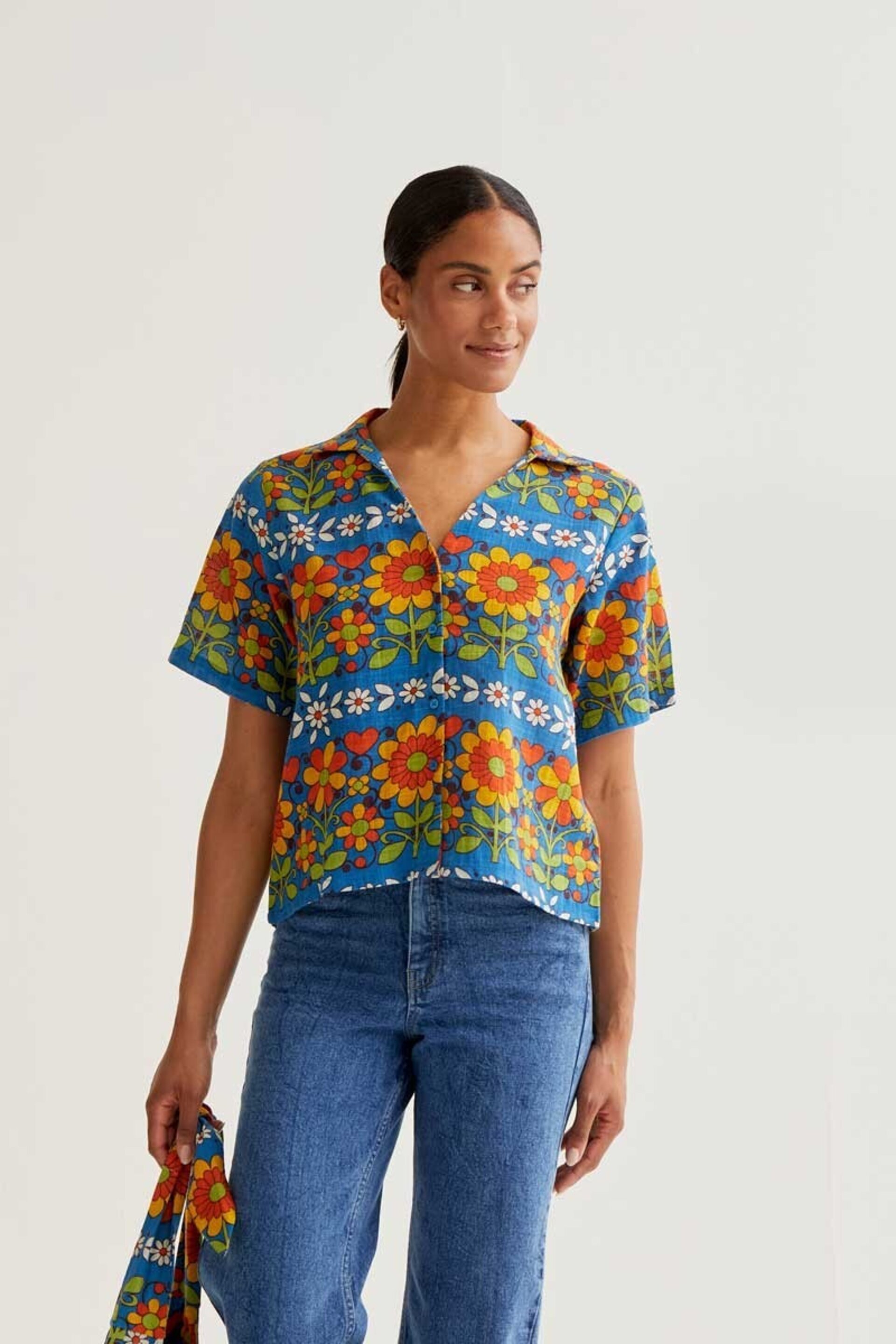 Camisa con estampado garden compañía fantástica - 1