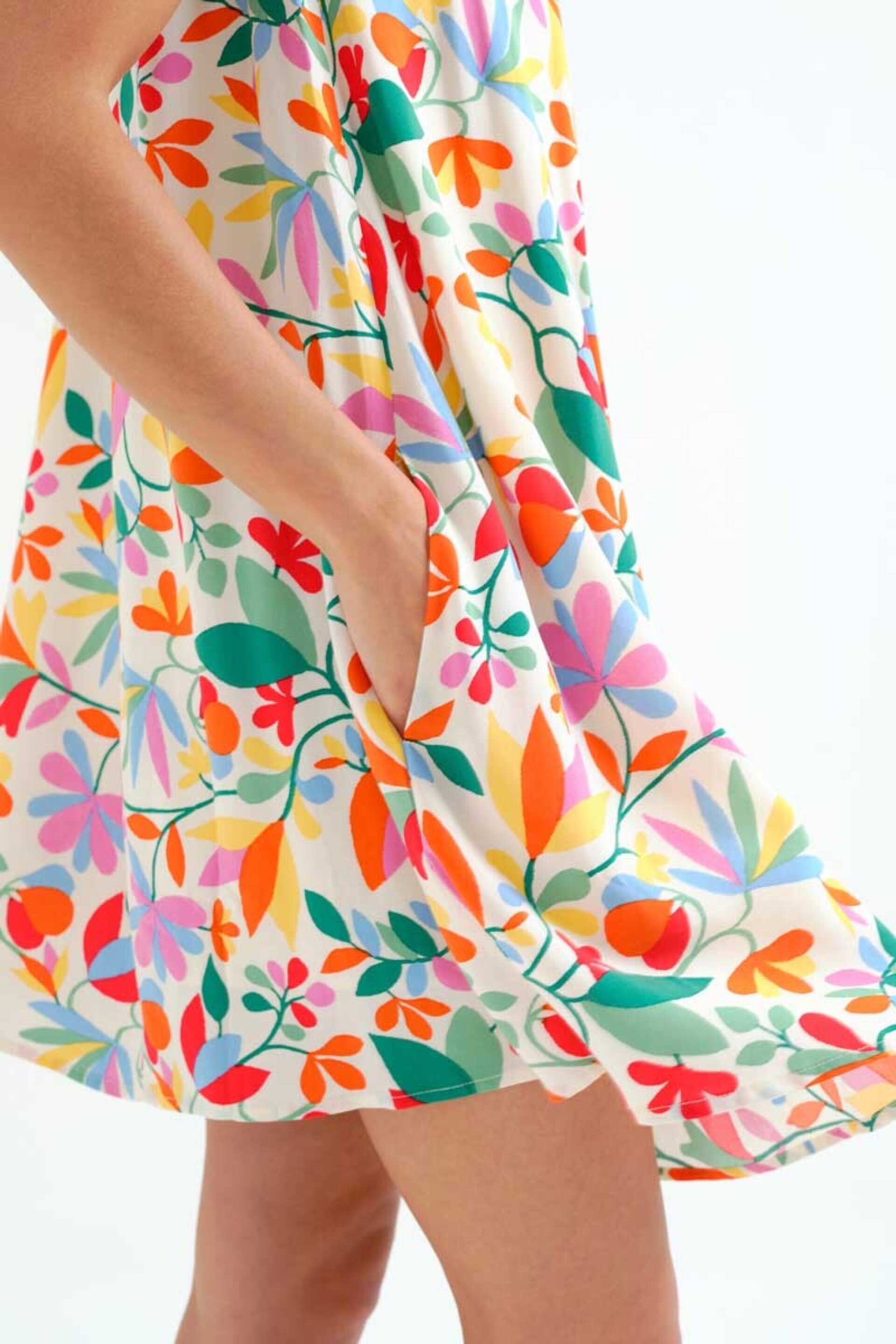 Vestido corto con estampado Lotto compañía fantástica - 4