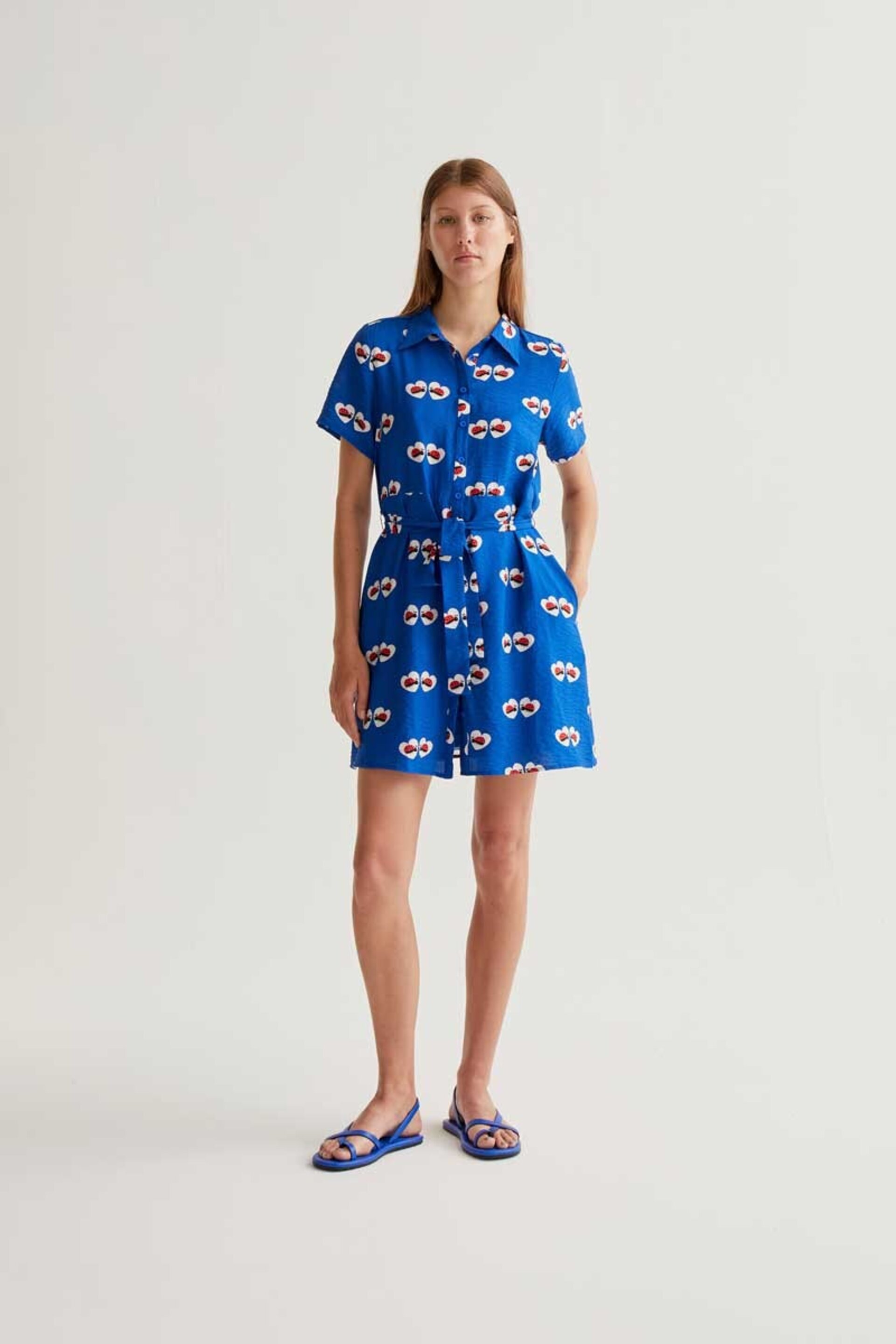 Vestido corto con estampado coccinella compañía fantástica - 2