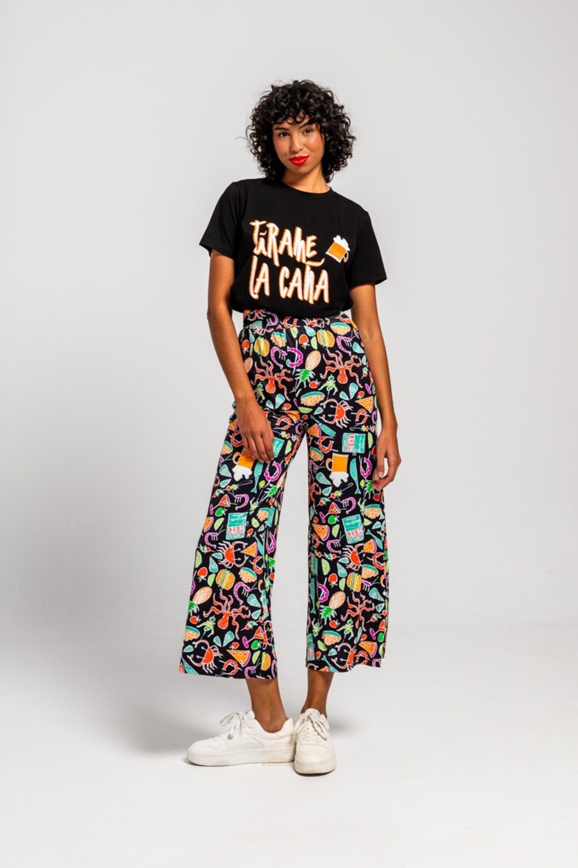 Pantalón Estampado Lolina - 1