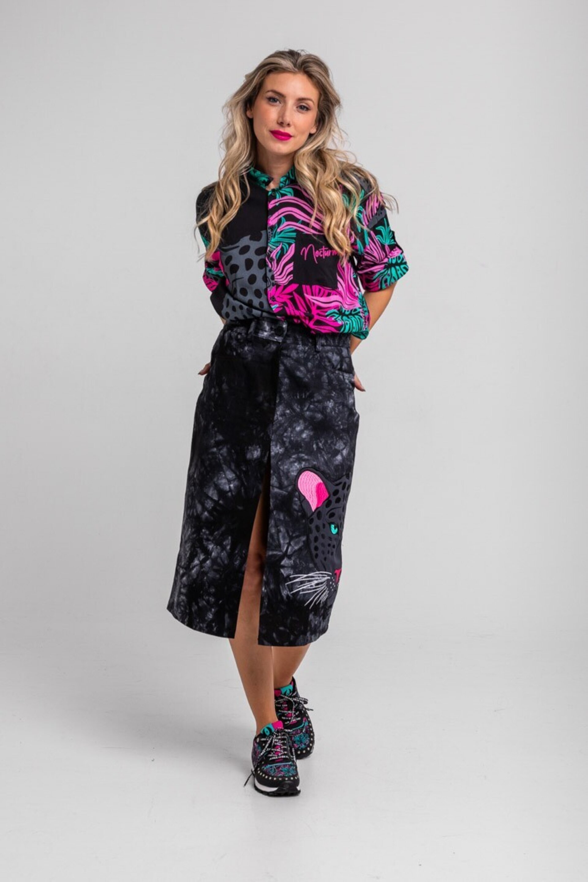 Falda Midi Lolina - 1