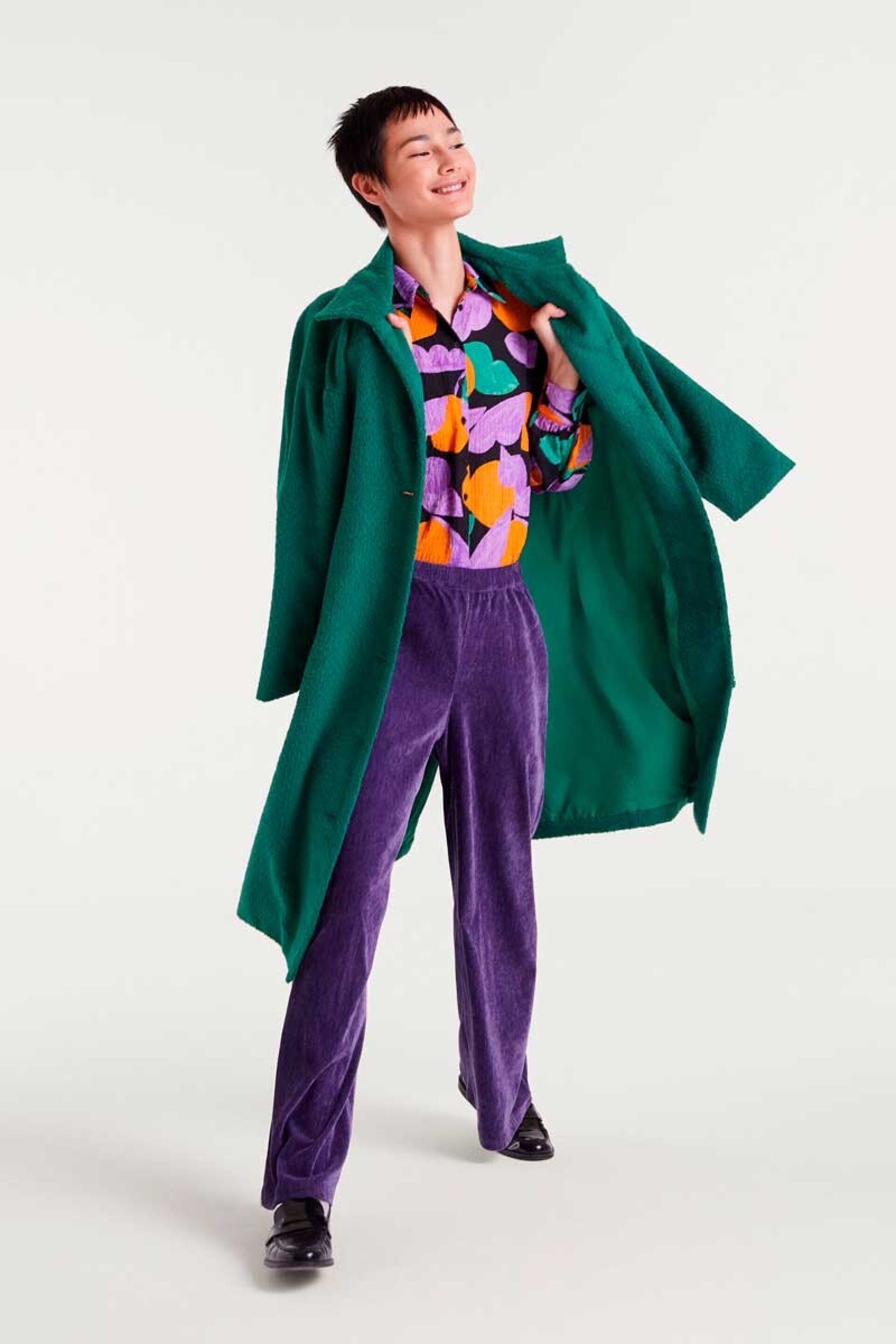 Camisa con estampado apricot compañía fantástica - 4