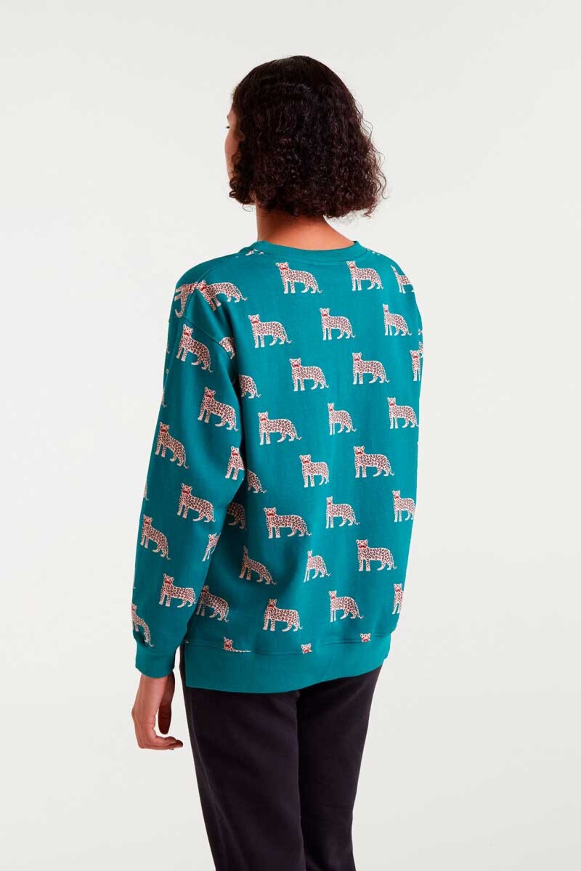 Sudadera con estampado onca jaguar compañía fantástica - 5