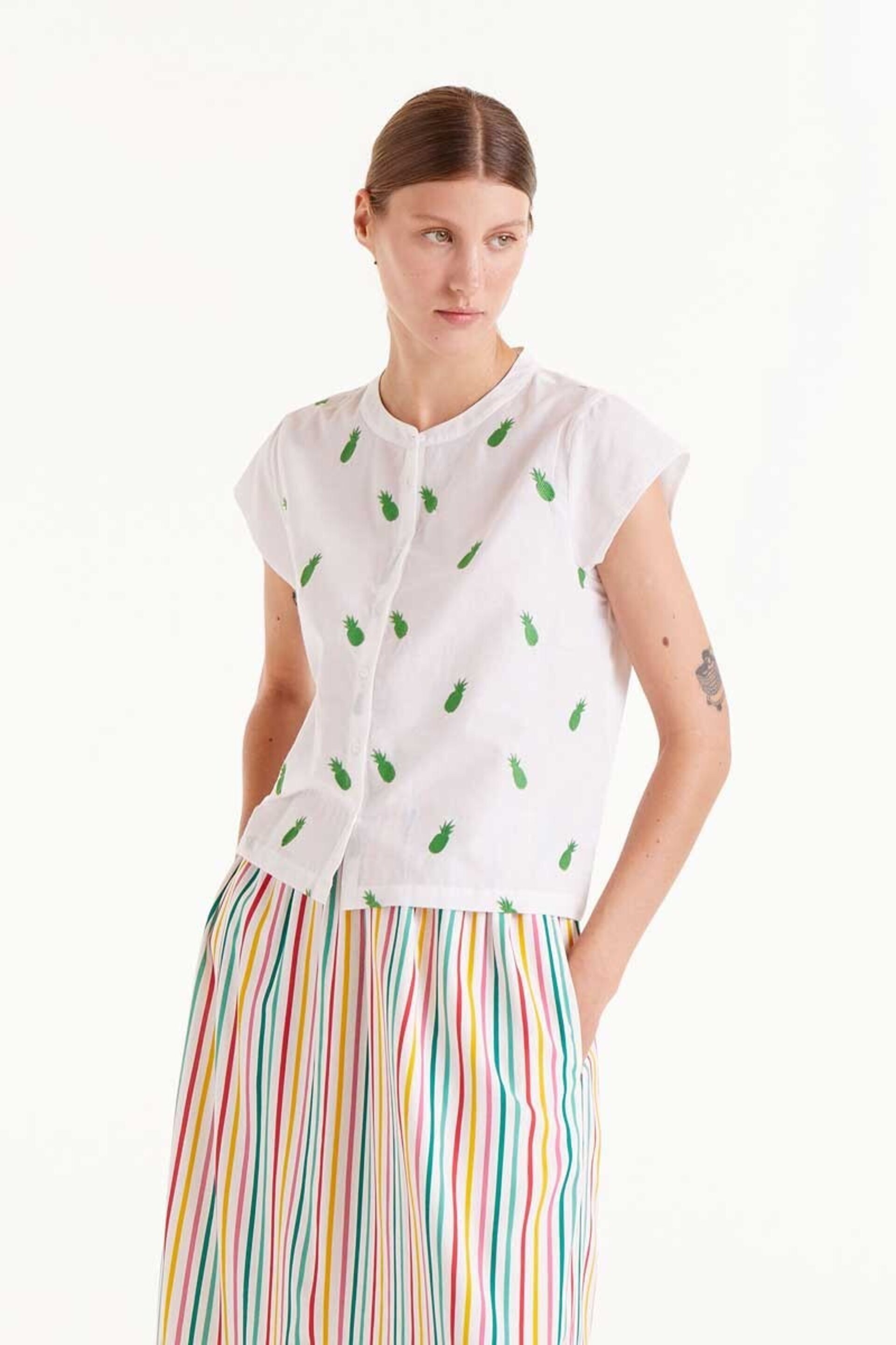 Camisa "Compañía Fantástica" estampada - 5