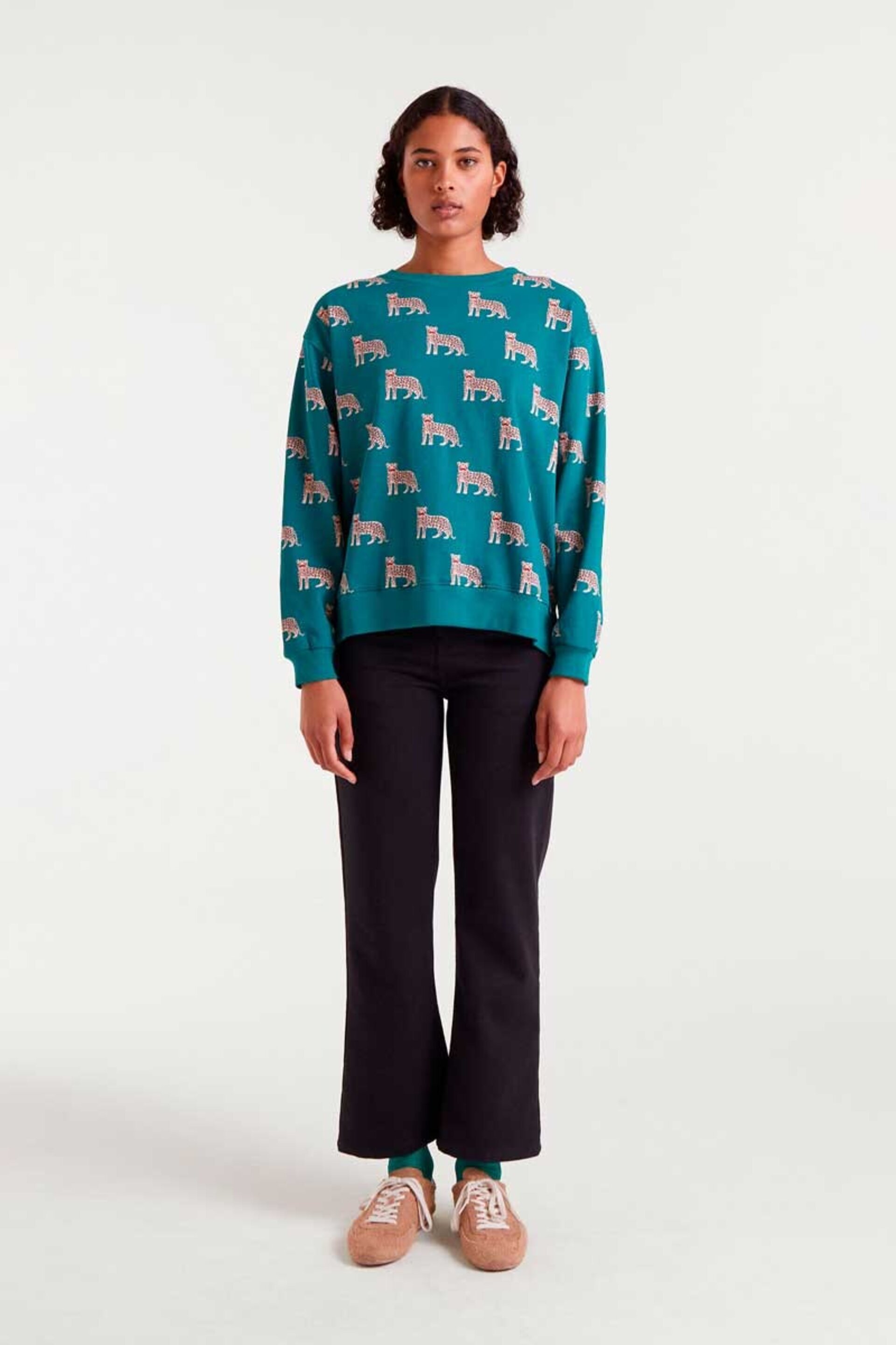 Sudadera con estampado onca jaguar compañía fantástica - 2