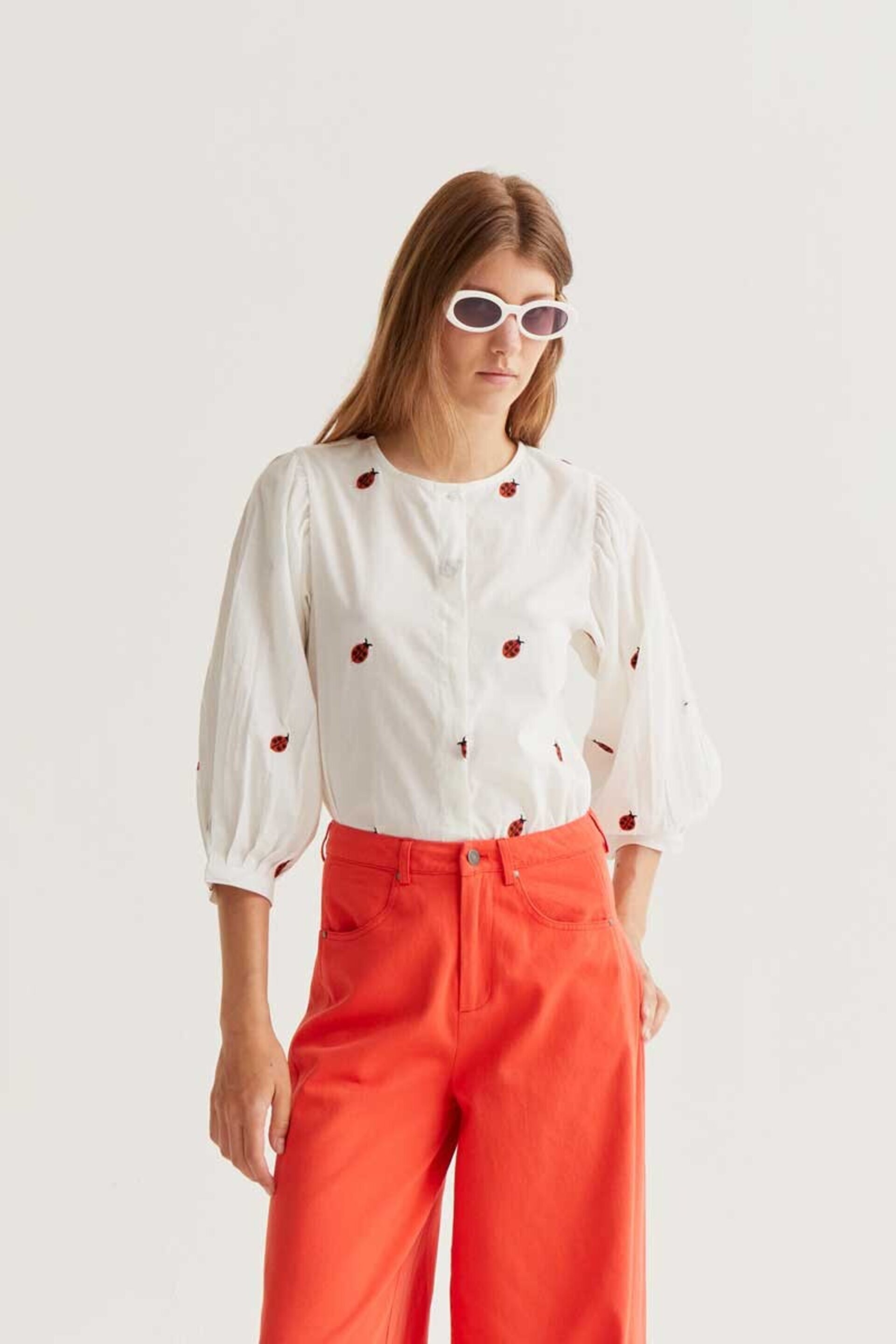 Camisa con estampado ladybugs compañía fantástica - 1