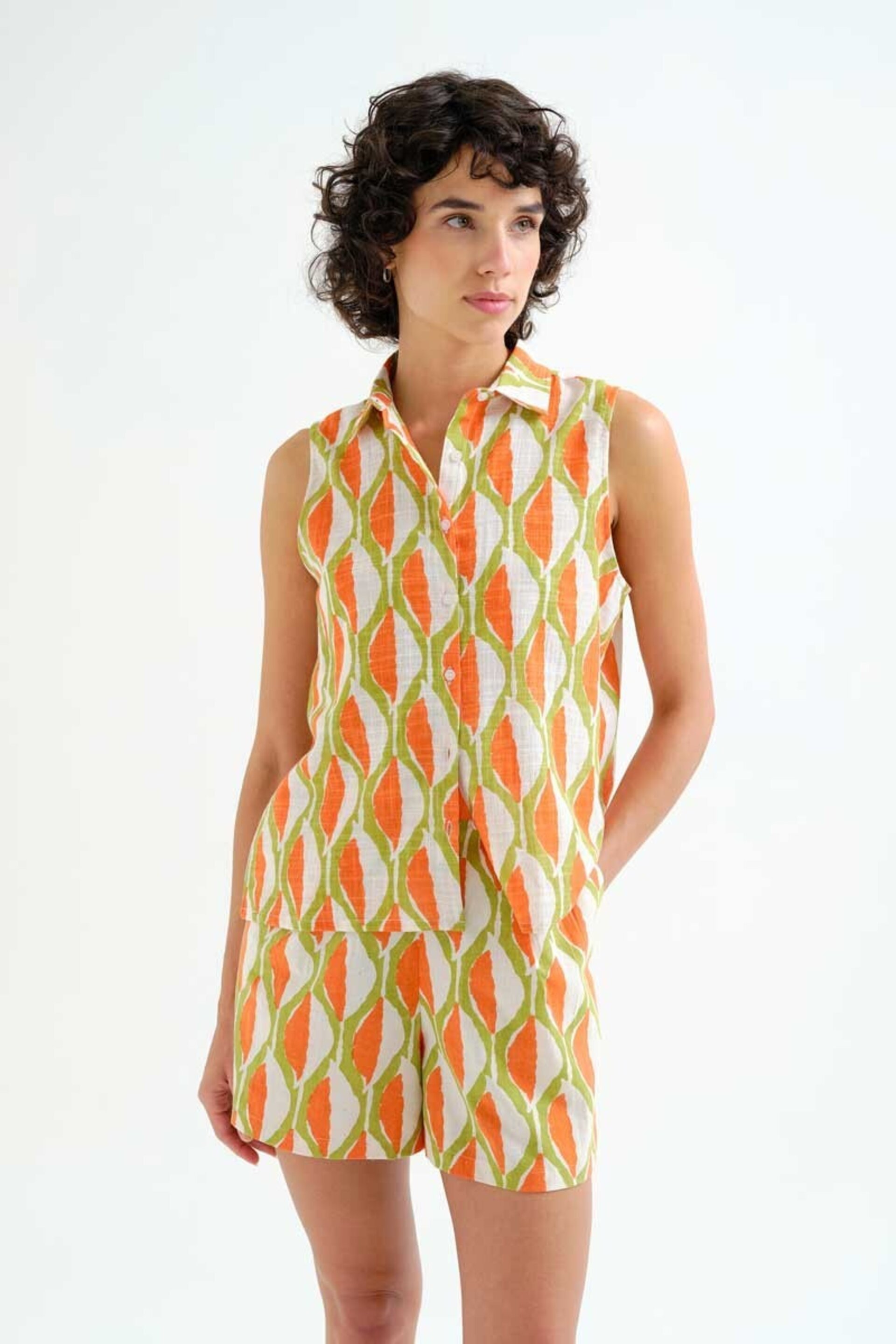 Camisa con estampado aloe compañía fantástica - 1