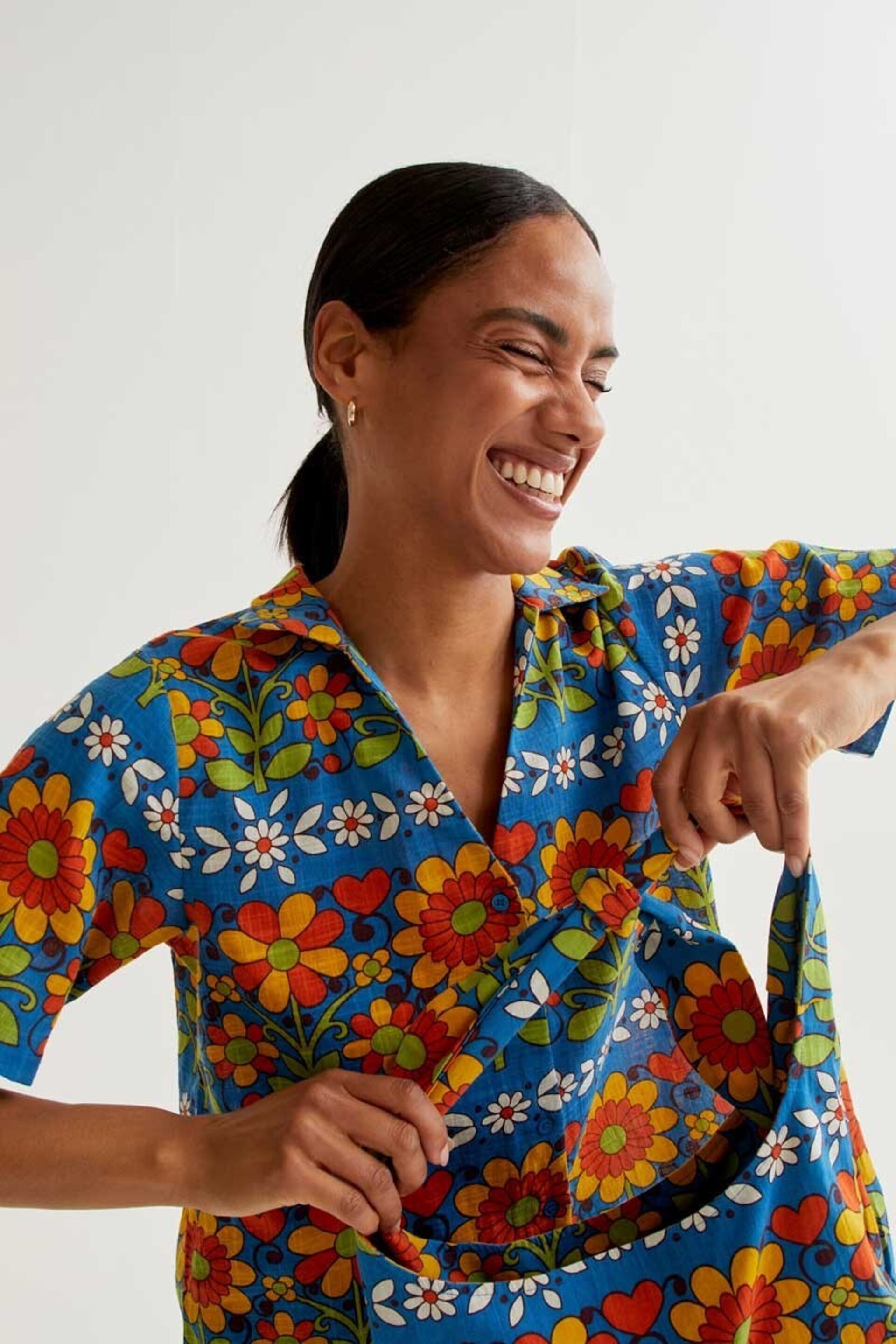 Camisa con estampado garden compañía fantástica - 3