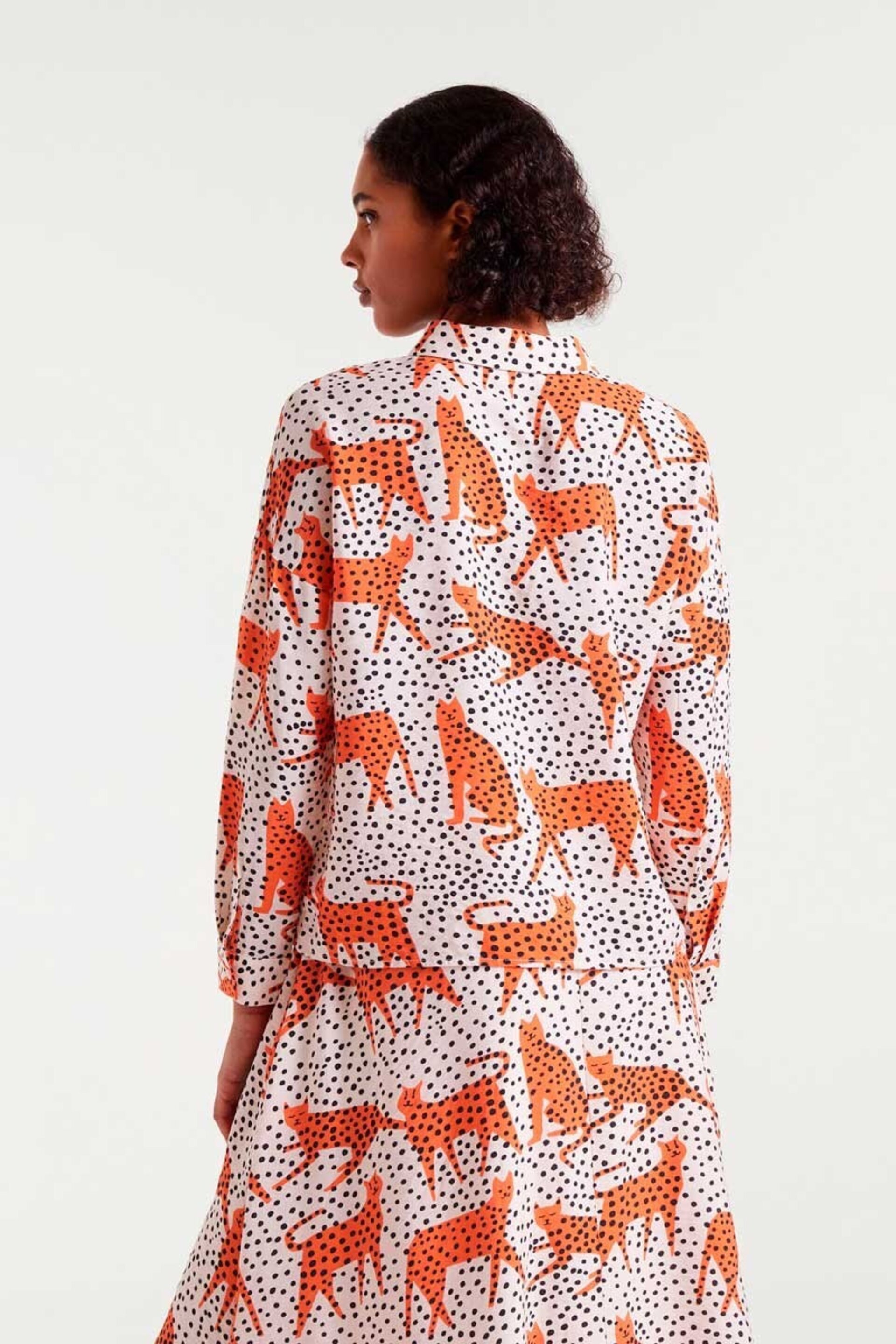 Camisa con estampado tano compañía fantástica - 5