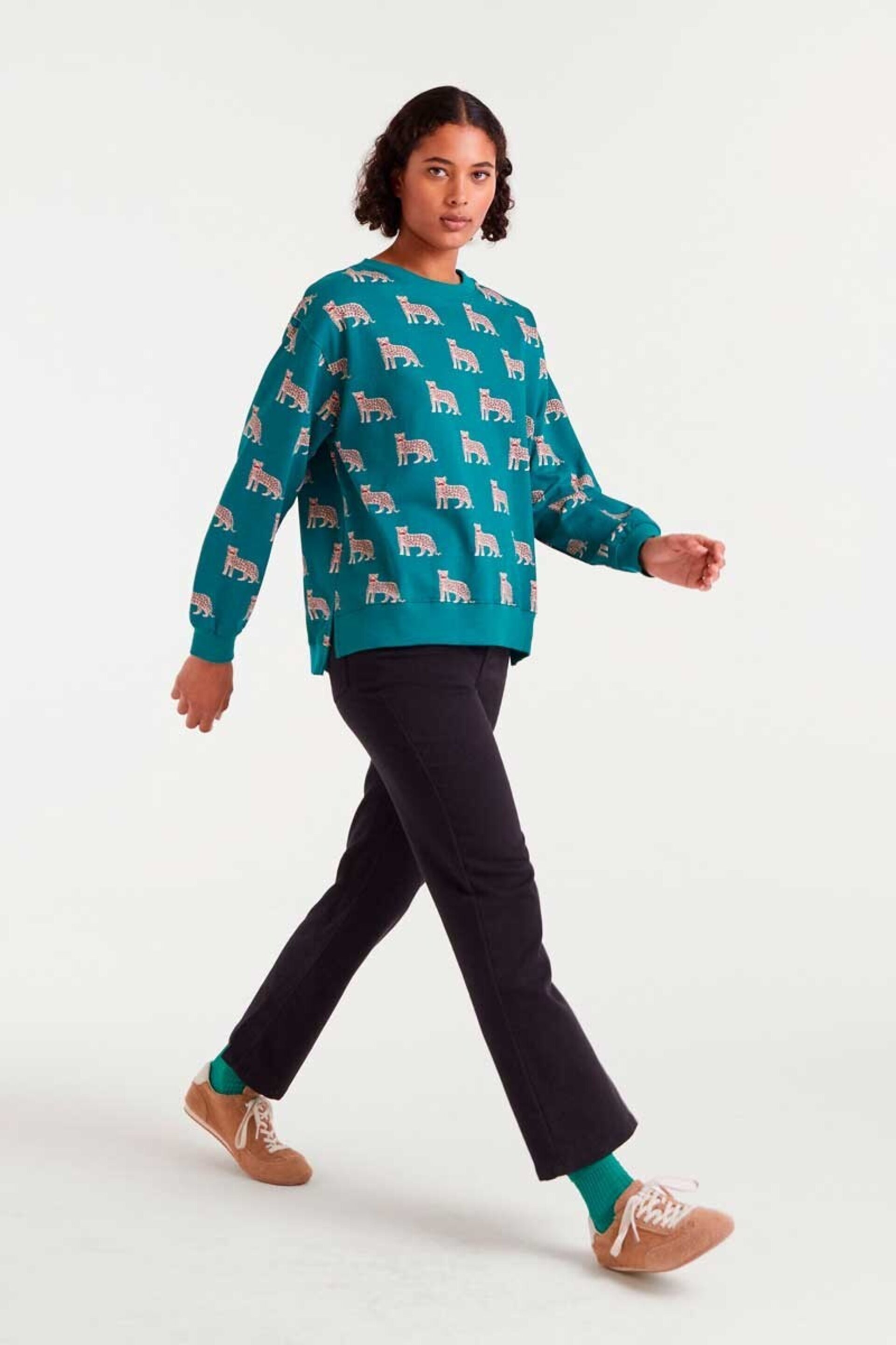 Sudadera con estampado onca jaguar compañía fantástica - 3