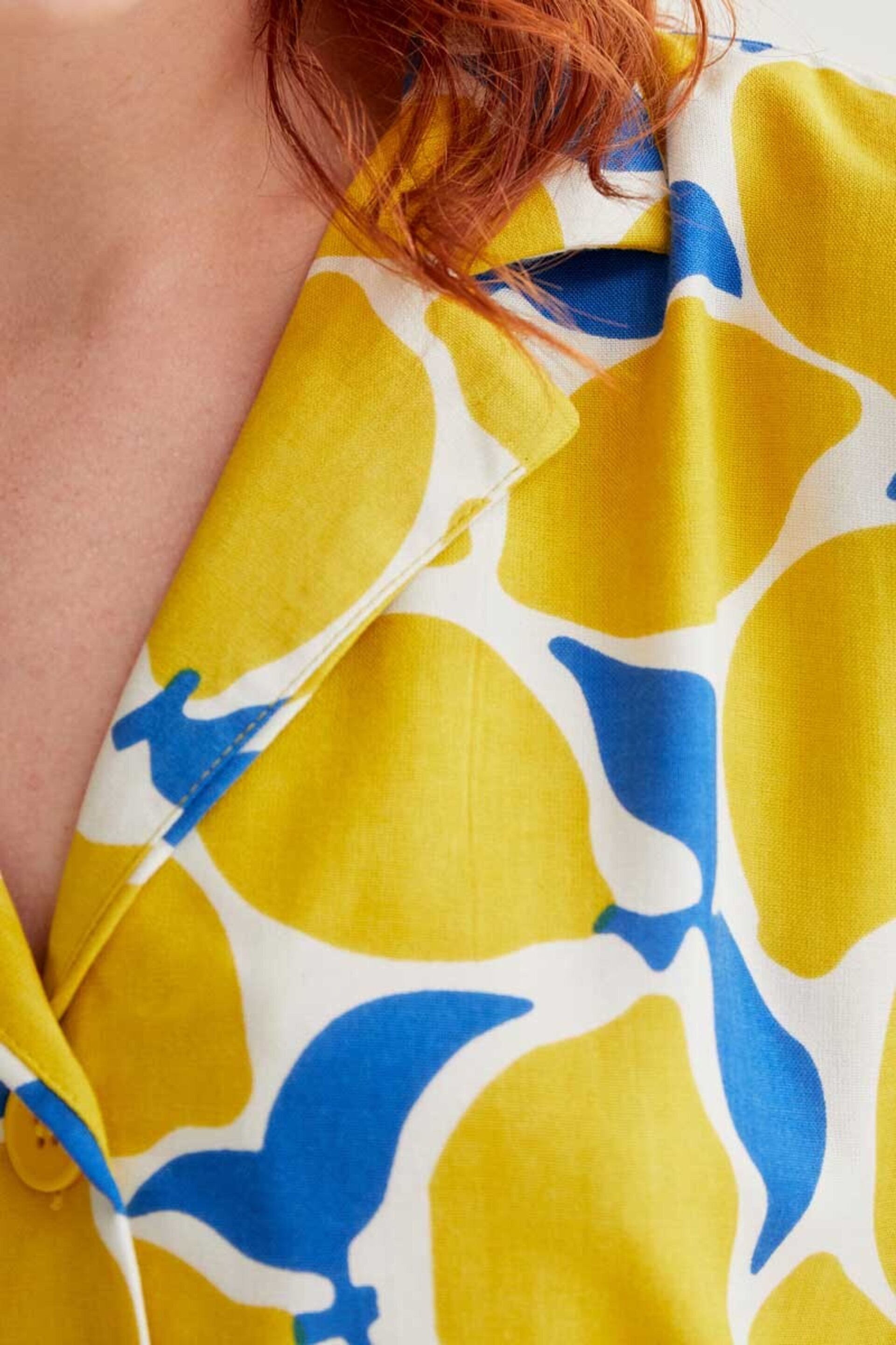 Camisa con estampado de limoncello compañía fantástica - 3