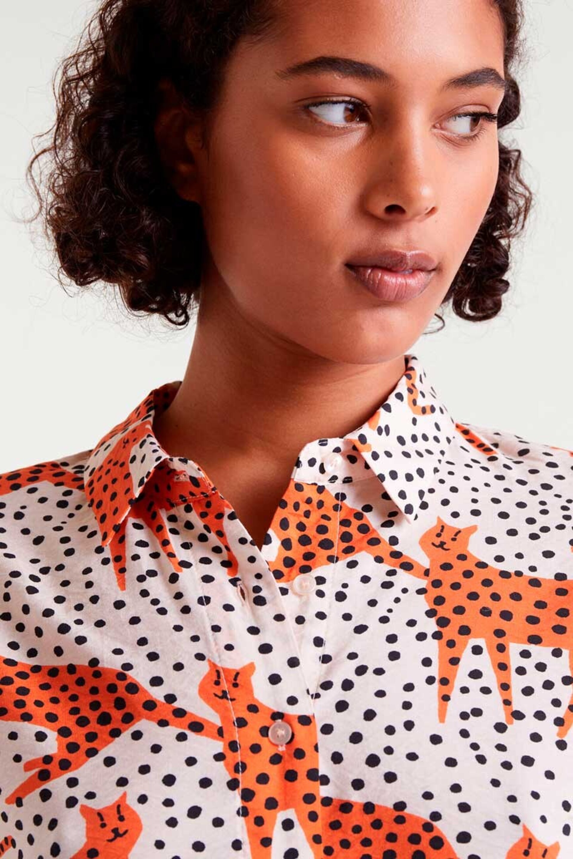 Camisa con estampado tano compañía fantástica - 1