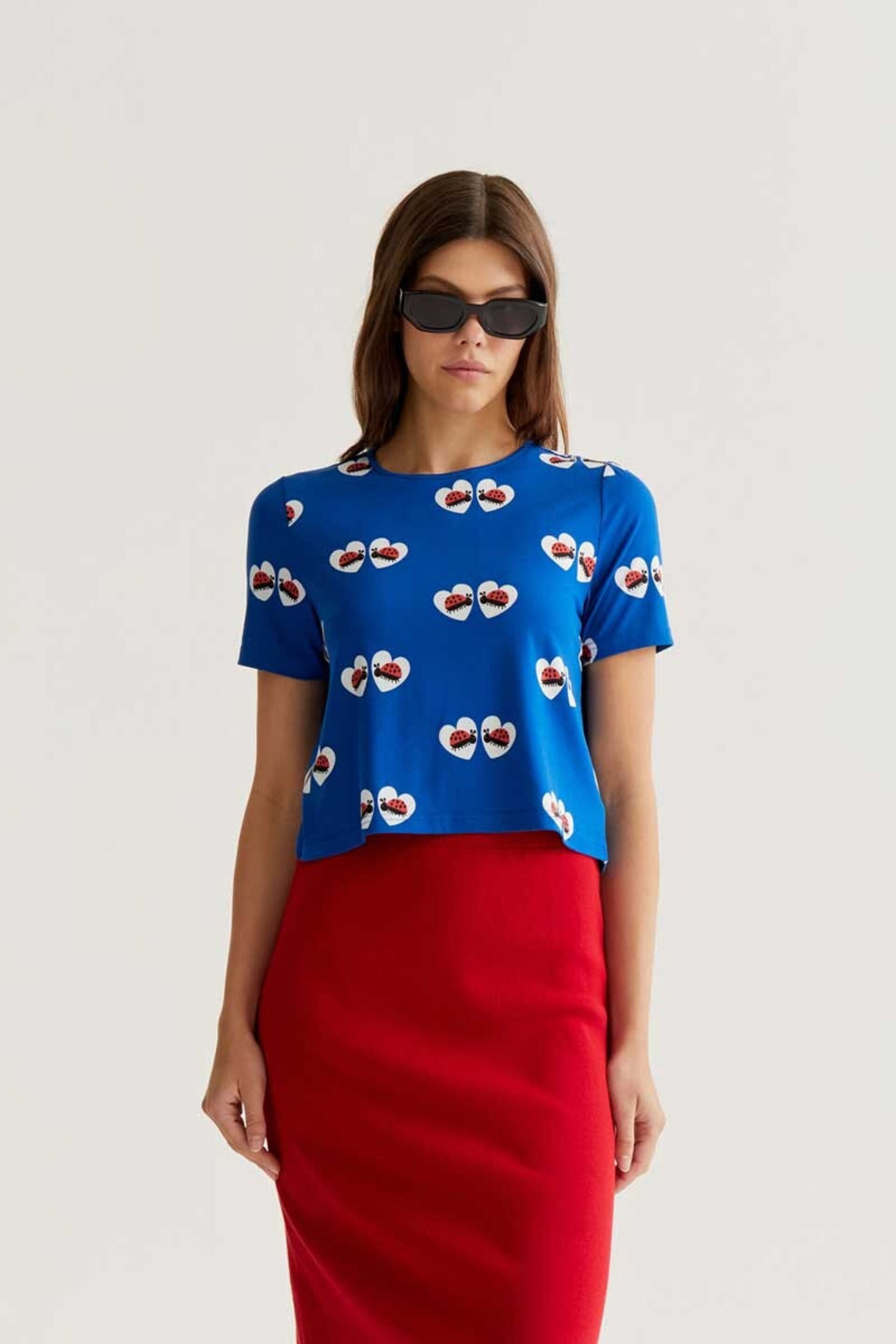 Camiseta con estampado coccinella compañía fantástica - 4
