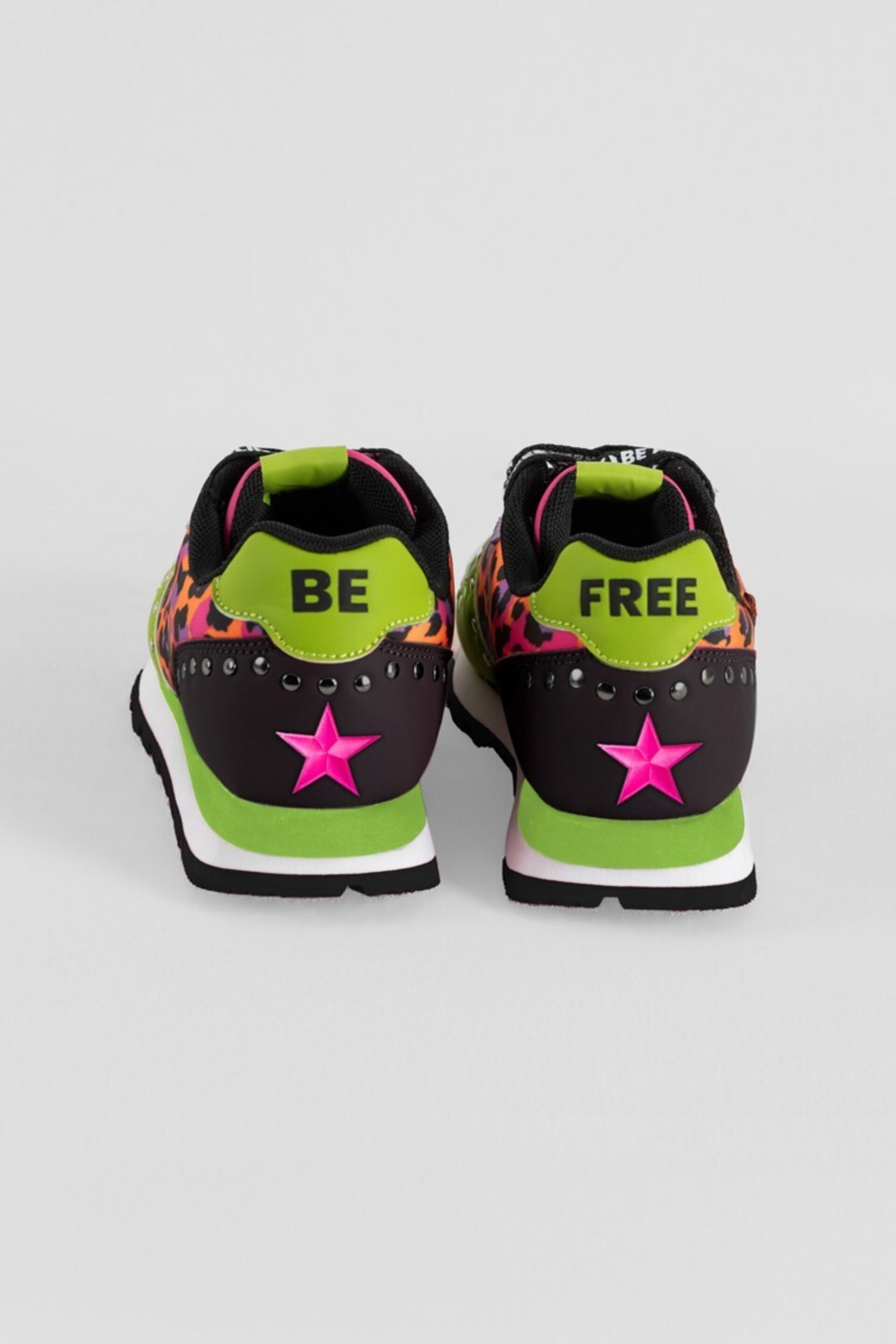 Sneakers estampadas de animal print caótica de lolina - 4