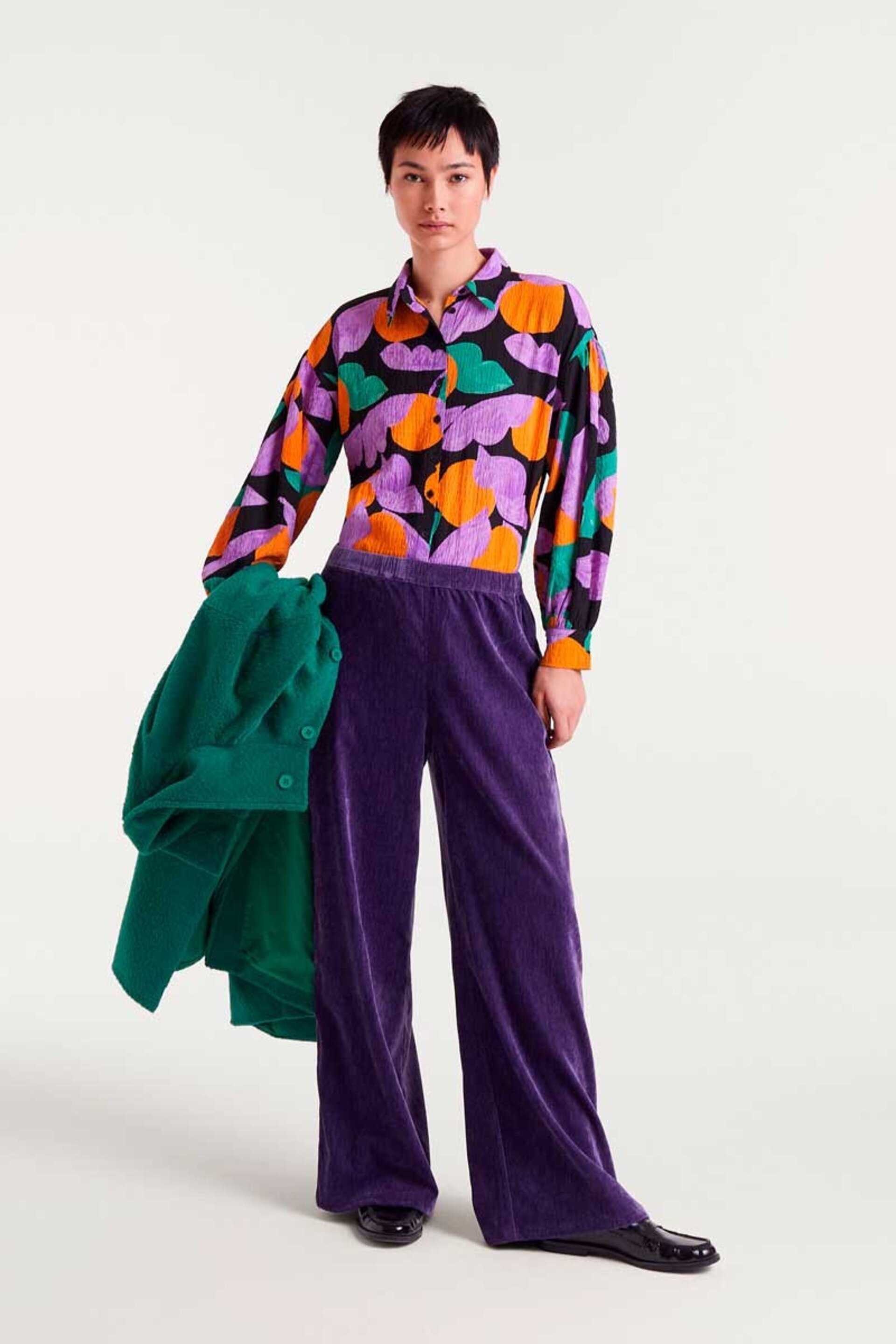 Camisa con estampado apricot compañía fantástica - 3