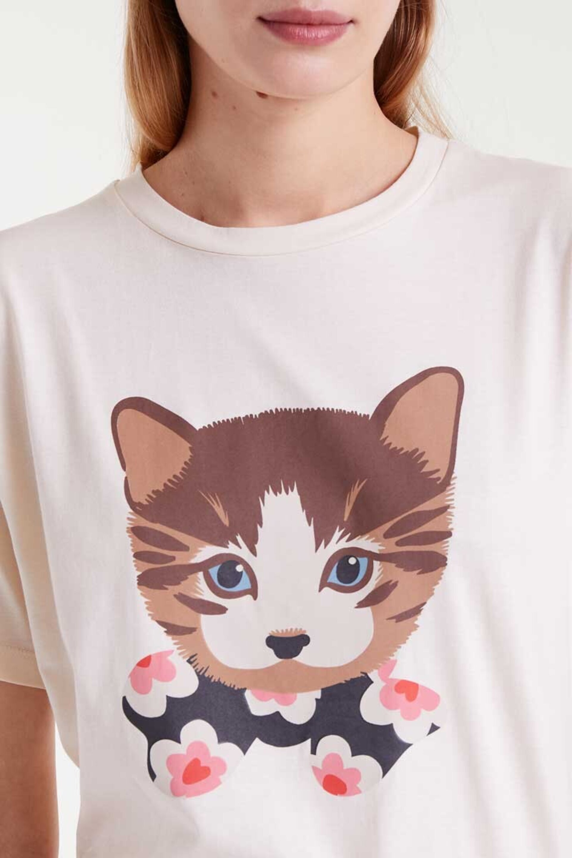 Camiseta gatito compañía fantástica - 2