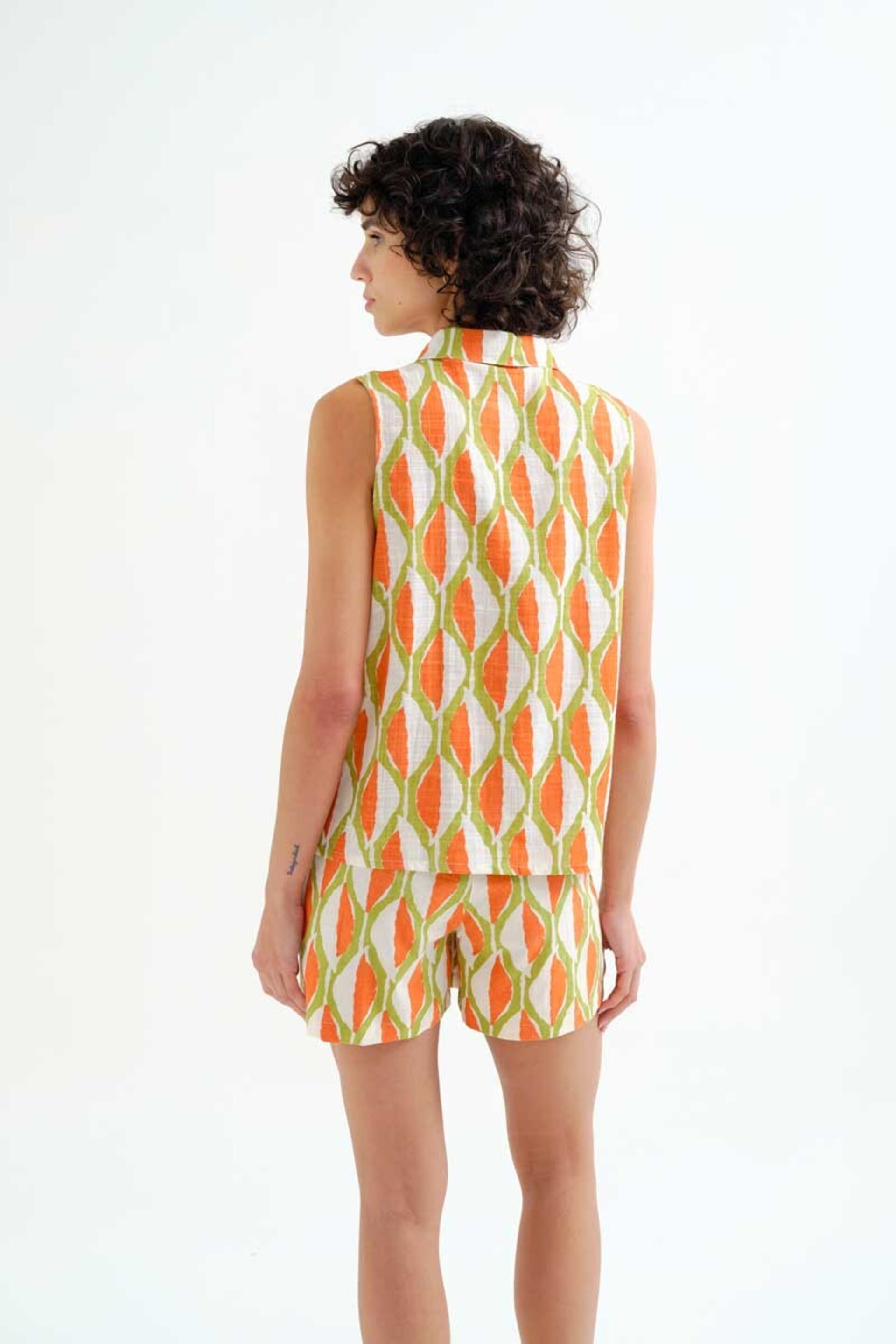 Camisa con estampado aloe compañía fantástica - 4