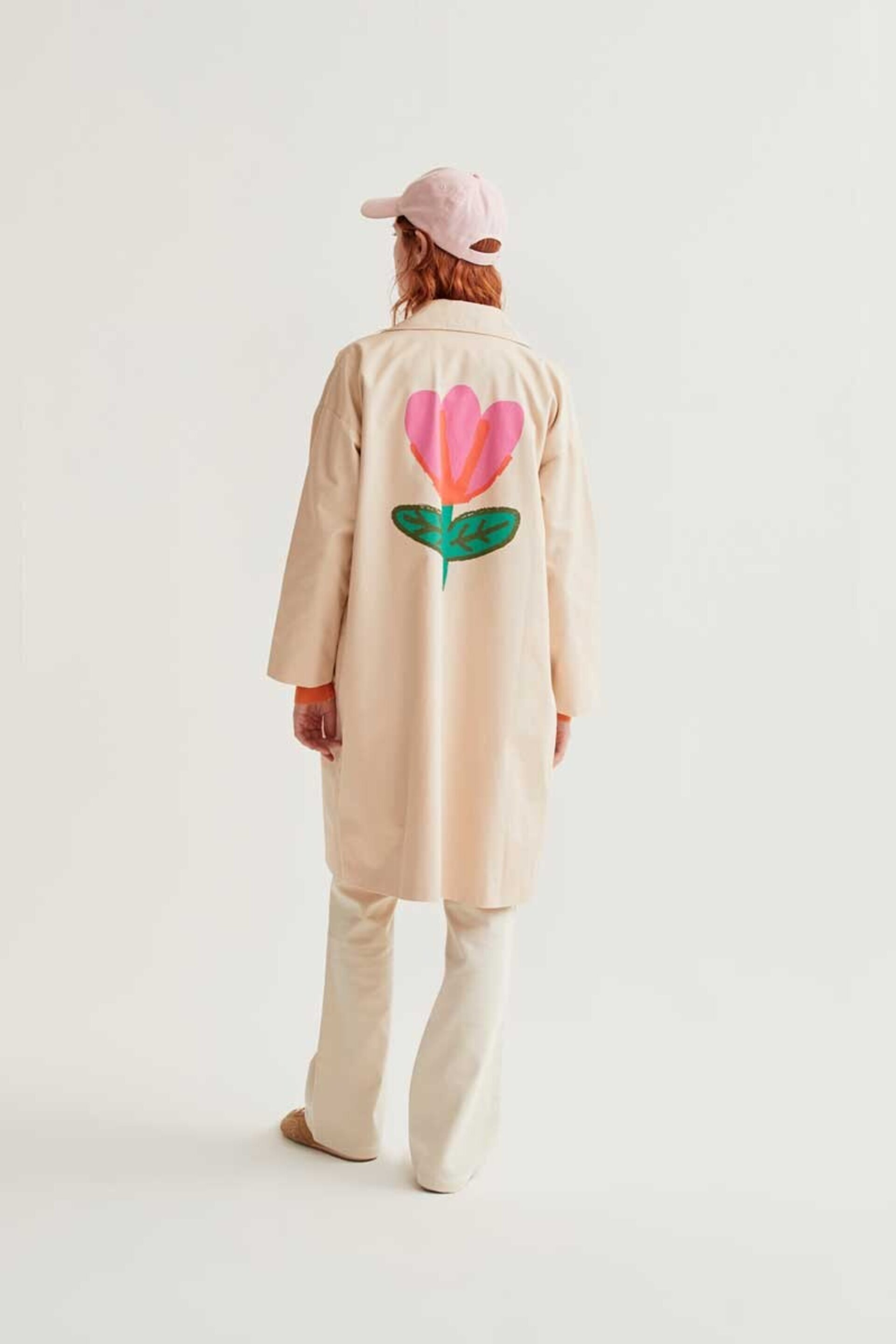 Gabardina con Print de Tulipán compañía fantástica - 1