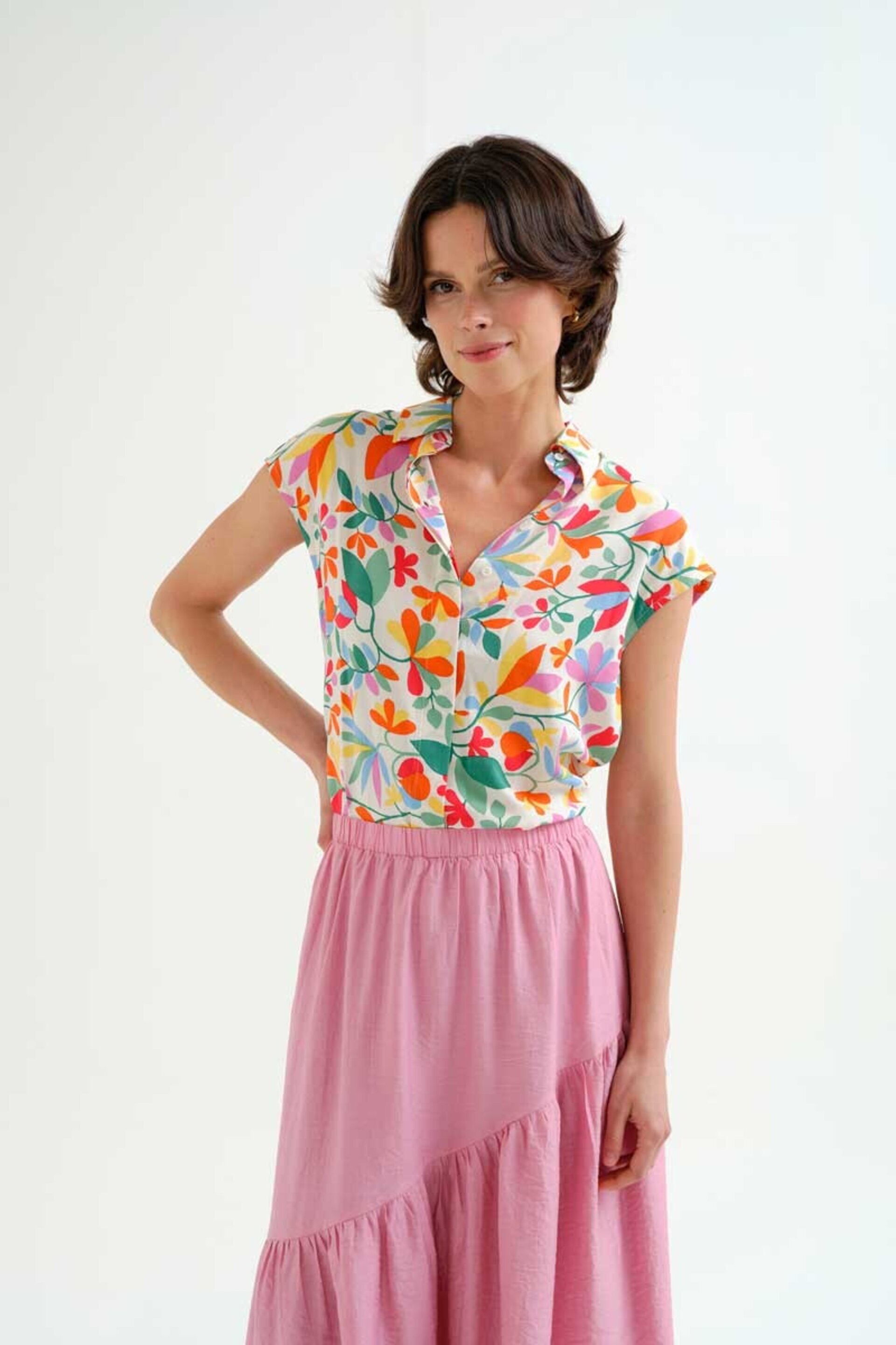 Camisa con estampado lotto compañía fantástica - 1