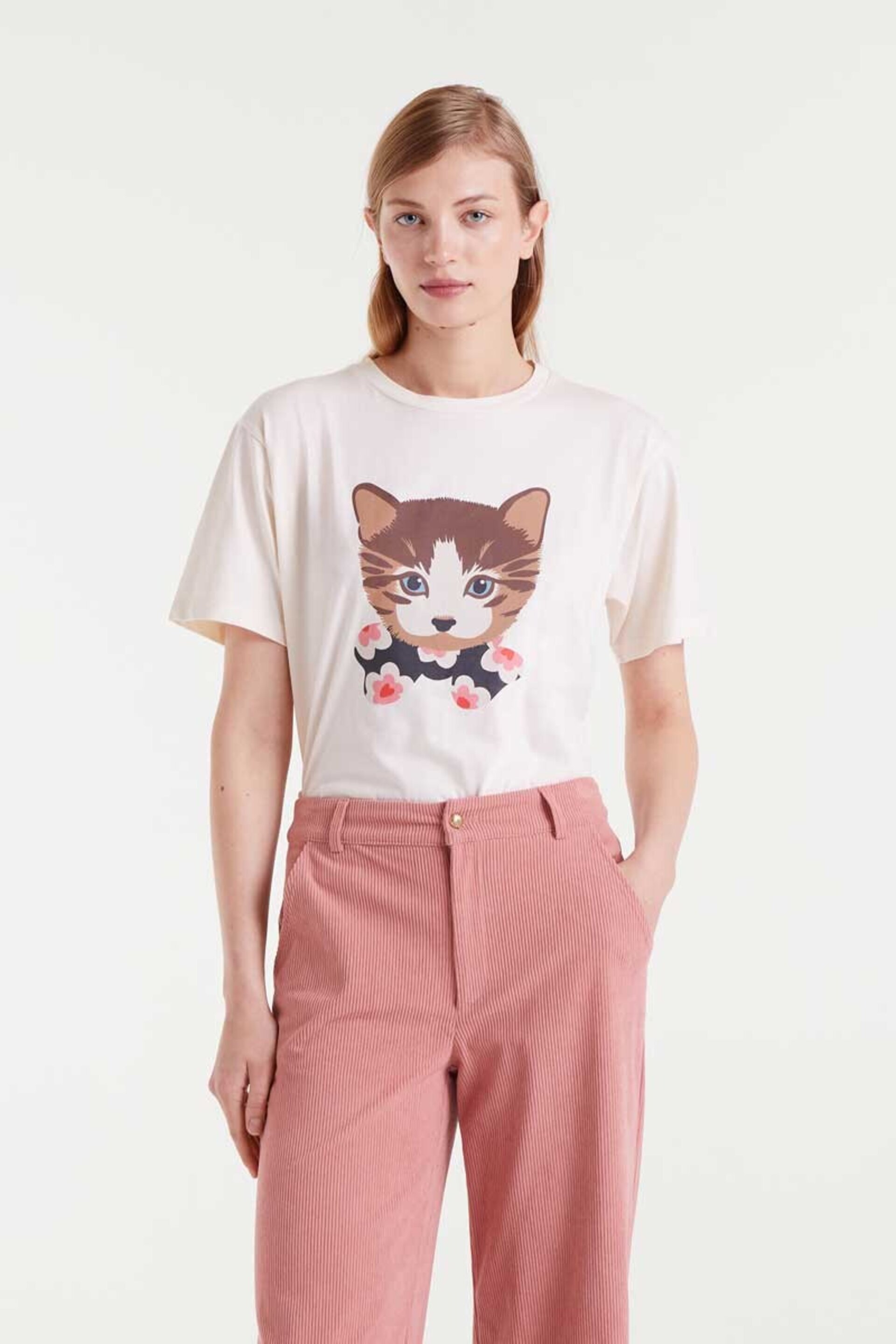 Camiseta gatito compañía fantástica - 3