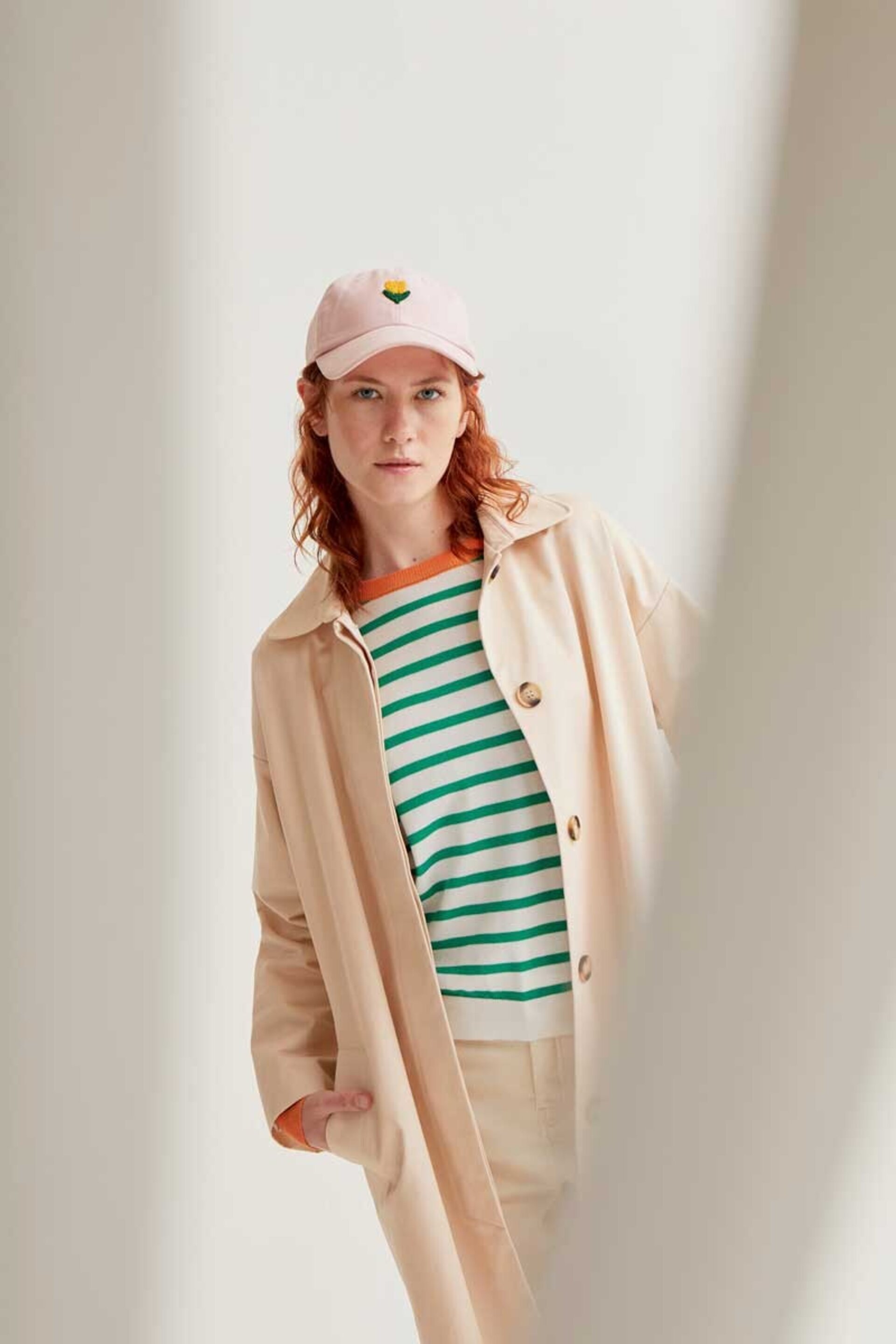 Gabardina con Print de Tulipán compañía fantástica - 3