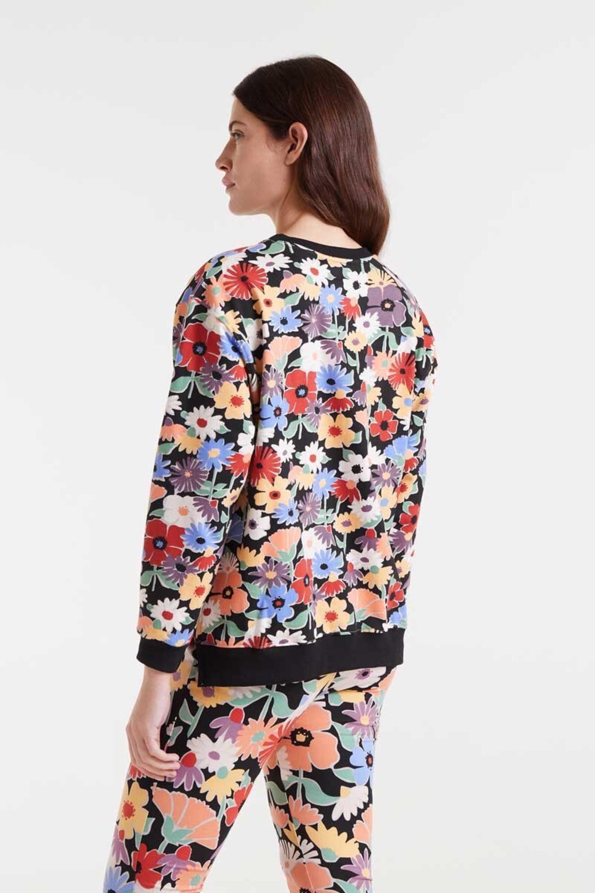 Sudadera floreada compañía fantástica - 4